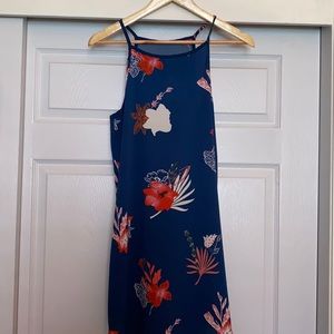 Floral print dress